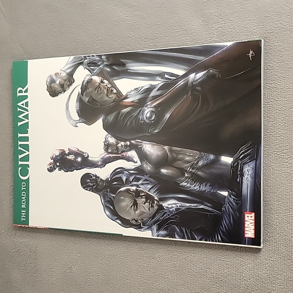 Marvel Comic Book The Road to Civil War